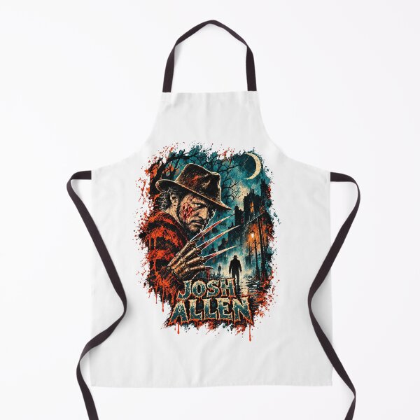 Item preview, Josh Allen A Nightmare On Buffalo Horror Graphic designed and sold by YAWO-PAE.