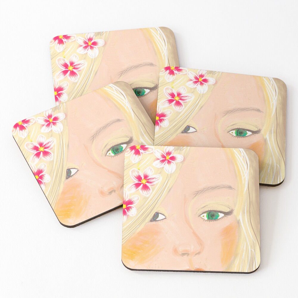 Item preview, Coasters (Set of 4) designed and sold by Basakdraw.