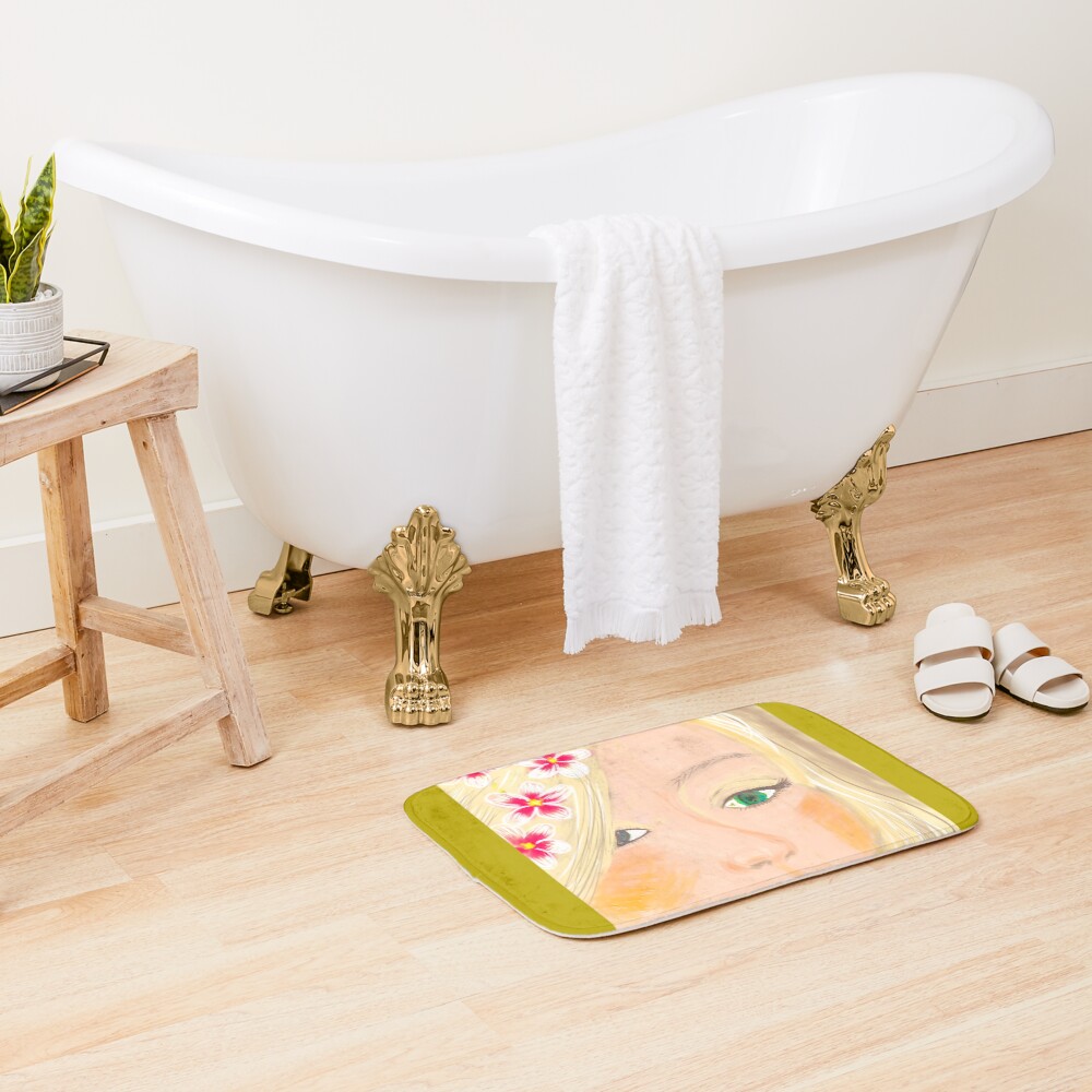 Item preview, Bath Mat designed and sold by Basakdraw.