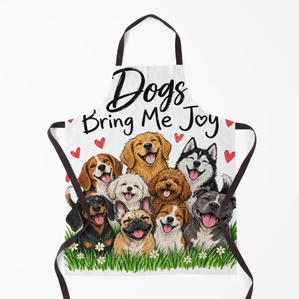 Item preview, Dogs Bring Me Joy Happy Dog Lover designed and sold by KokoDeez.
