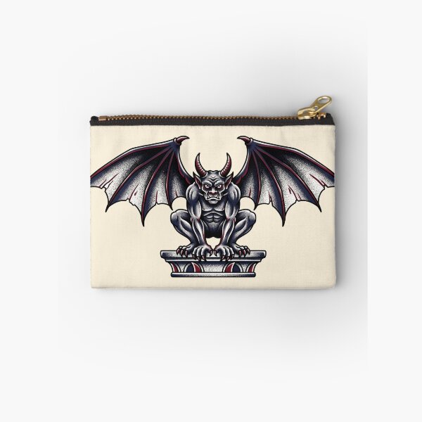 Item preview, Gothic Gargoyle American Traditional Tattoo Flash designed and sold by colourhaus.