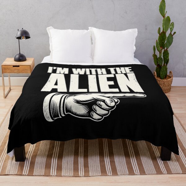 Item preview, I'm with The Alien Shirt Adult Kids Matching Alien Costume T-Shirt – Funny Alien Costume Family Gift designed and sold by Trendably.