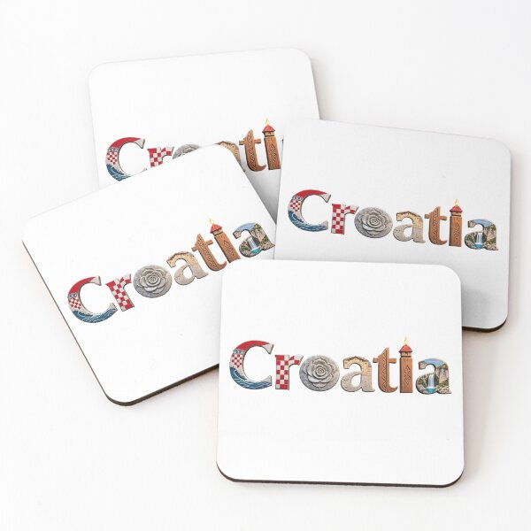Item preview, Croatia – Coast, Culture & Landmarks Word Art designed and sold by VladisWorld.