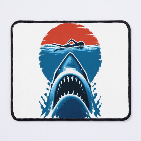 Item preview, Ocean Predator Inspired Minimalist Shark Illustration Design designed and sold by ArthurBlake.