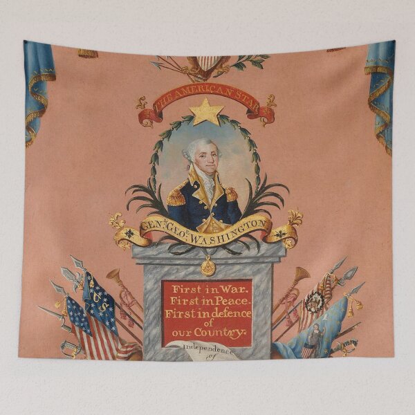 Item preview, The American Star (George Washington) designed and sold by AnimaliaStar.