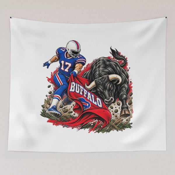 Item preview, Josh-Allen Buffalo Matador Charging Bull Graphic designed and sold by YAWO-PAE.