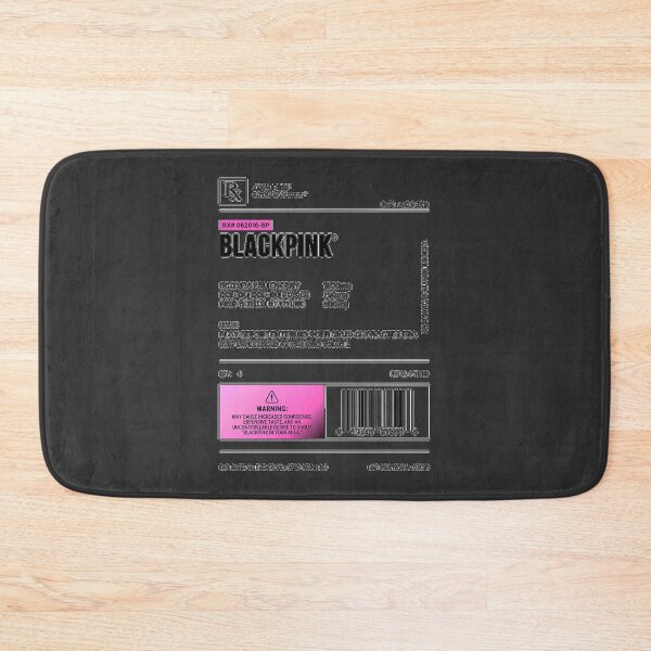 Item preview, BLACKPINK Inspired Kpop Prescription Label Design for Fans designed and sold by OctopusRave.
