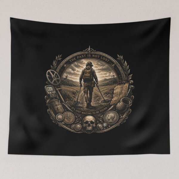 Item preview, The Past Is Not Lost – Metal Detecting and Relic Hunting designed and sold by FreePath-Move.
