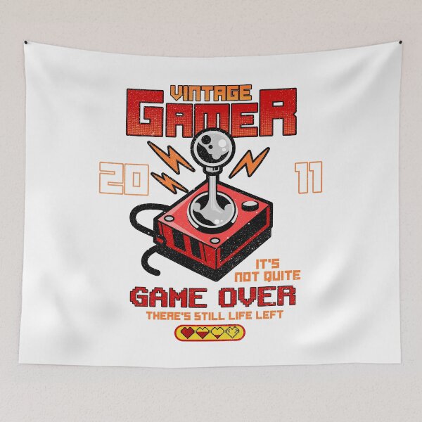 Item preview, Vintage Gamer Since 2011 Funny Birthday Gaming designed and sold by JRRTs.