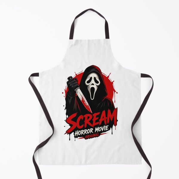 Item preview, Scream Inspired Horror Movie Artwork Featuring Ghostface Mask Design designed and sold by ArthurBlake.