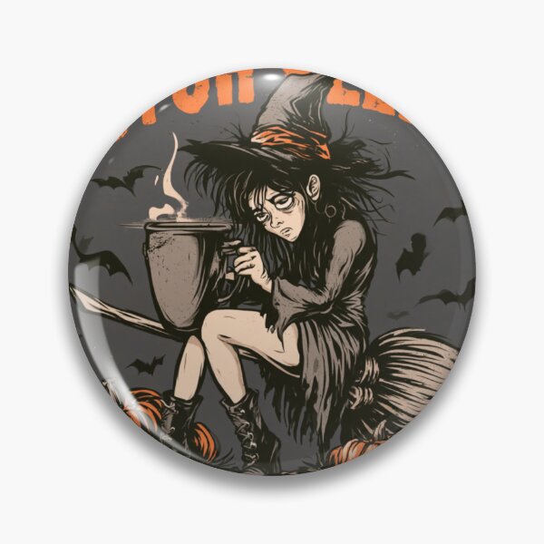 Item preview, Witch Please I Need Coffee Funny Halloween Witch designed and sold by NicolasGlowArt.