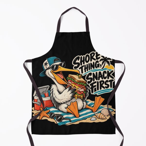 Item preview, Funny Beach Pelican Snack First designed and sold by Houldi.