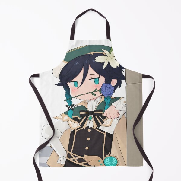 Item preview, Cute Chibi Venti with Apple Genshin Impact designed and sold by Zappylane.