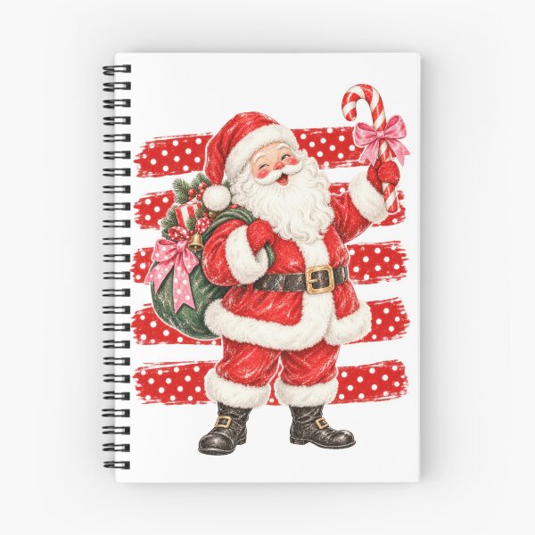 Item preview, Vintage Santa Candy Cane Christmas designed and sold by hobbybox.