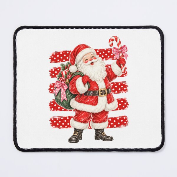 Item preview, Vintage Santa Candy Cane Christmas designed and sold by hobbybox.