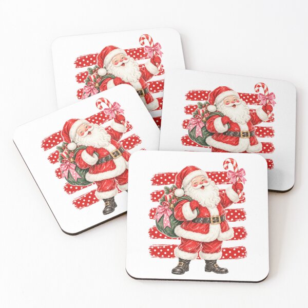 Item preview, Vintage Santa Candy Cane Christmas designed and sold by hobbybox.