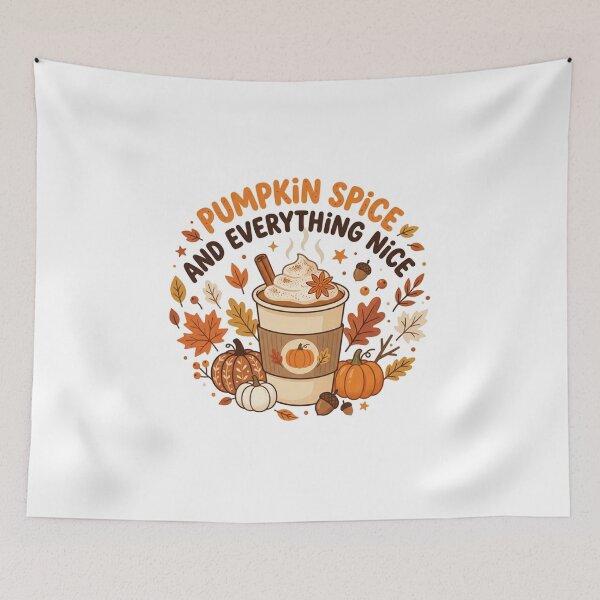 Item preview, Pumpkin Spice And Everything Nice Fall designed and sold by Art Solom.