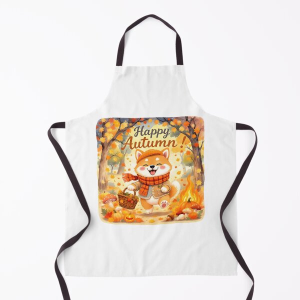 Item preview, Adorable Autumn Shiba Inu art designed and sold by Kedspicedesign.