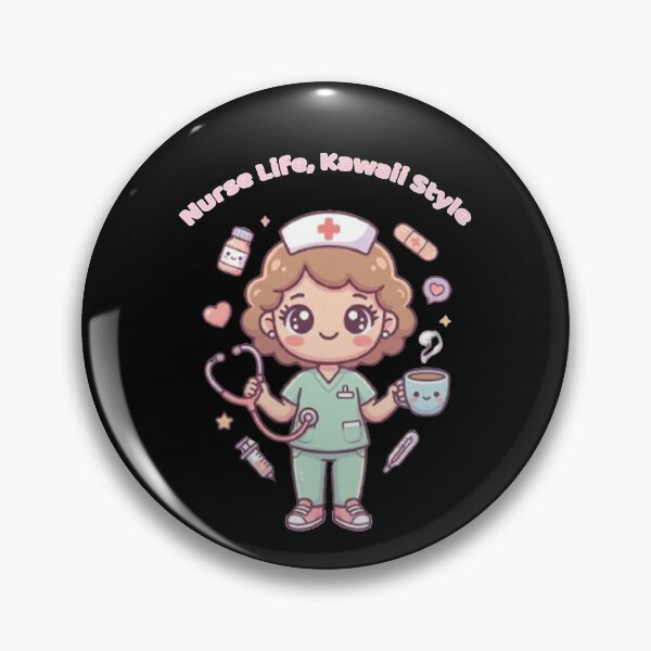 Item preview, "Nurse Life, Kawaii Style – Cute Nurse Gift" designed and sold by Artishal.