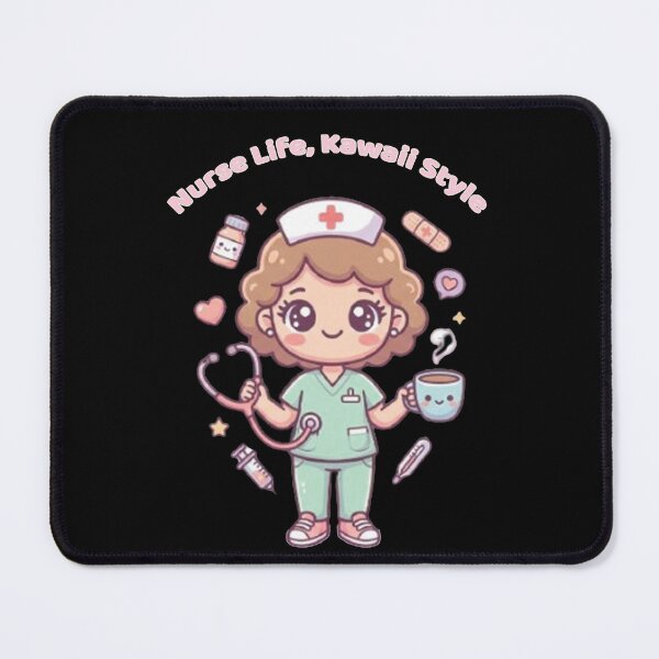 Item preview, "Nurse Life, Kawaii Style – Cute Nurse Gift" designed and sold by Artishal.