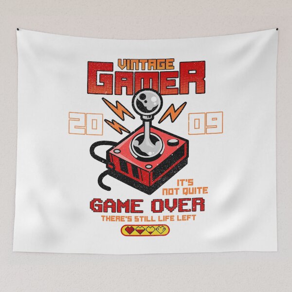Item preview, Vintage Gamer Since 2009 Funny Birthday Gaming designed and sold by JRRTs.
