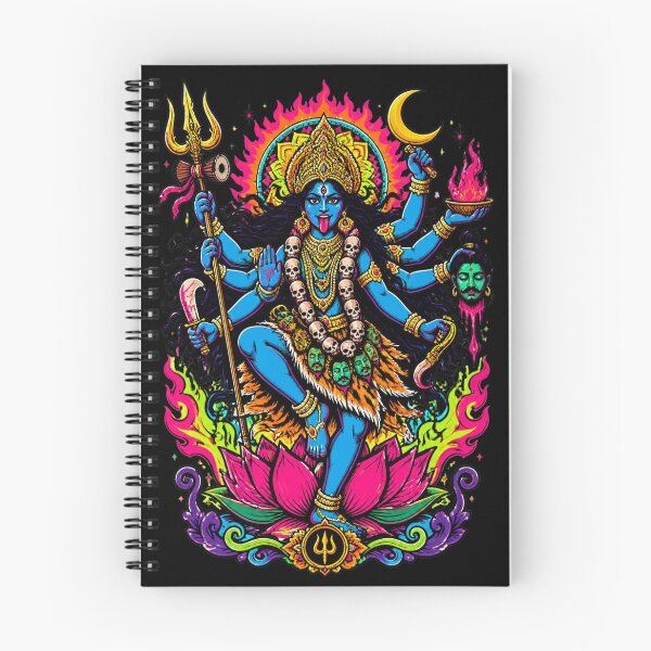 Item preview, Psychedelic Neon Goddess Kali Pop Art designed and sold by Skyrocketz.