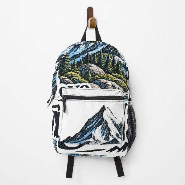 Item preview, I Love Big Naturals Mountain Wilderness Vintage Outdoor Design designed and sold by CreativeNest Prints.