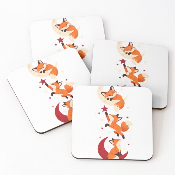 Item preview, Moon Foxes  designed and sold by Desikhanna123.