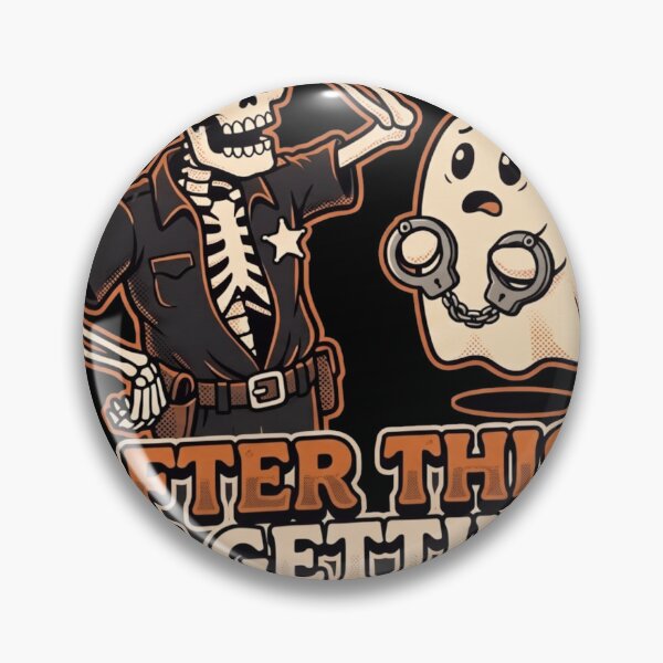 Item preview, After This I'm Getting A Burrito | Skeleton Cop & Ghost T-Shirt designed and sold by mnkyride.