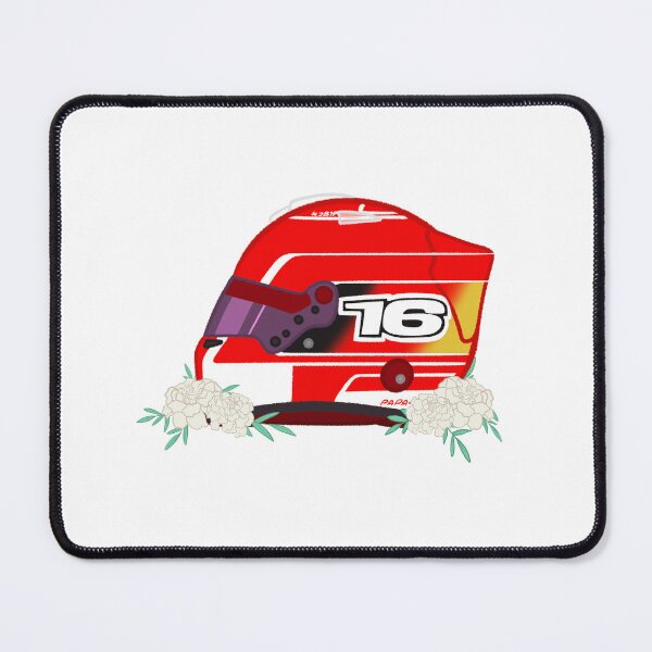 Item preview, Charles Leclerc 2026 Monza Helmet With Flowers designed and sold by OriDraws.