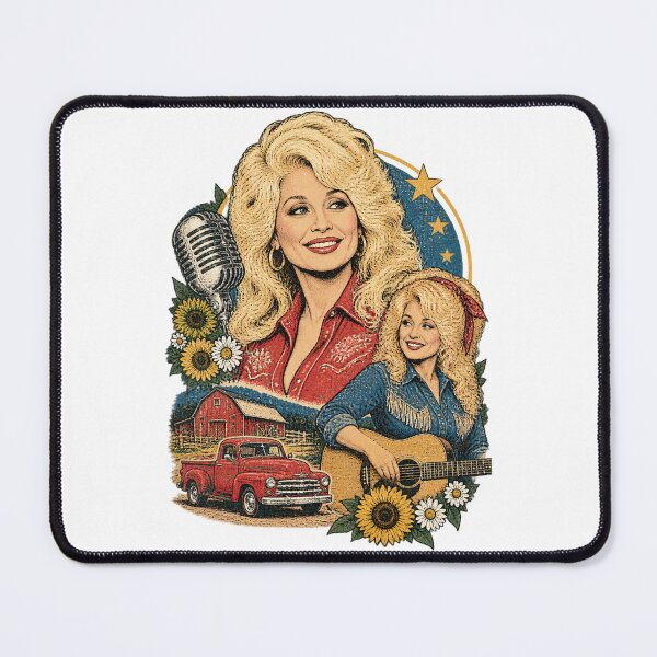 Item preview, Classic Dolly Parton Vintage Style Music Icon Illustration designed and sold by SrTammutHatmakr.
