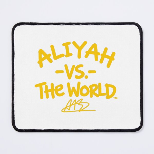 Item preview, Aliyah Vs The World AB Signature Graphic designed and sold by YAWO-PAE.