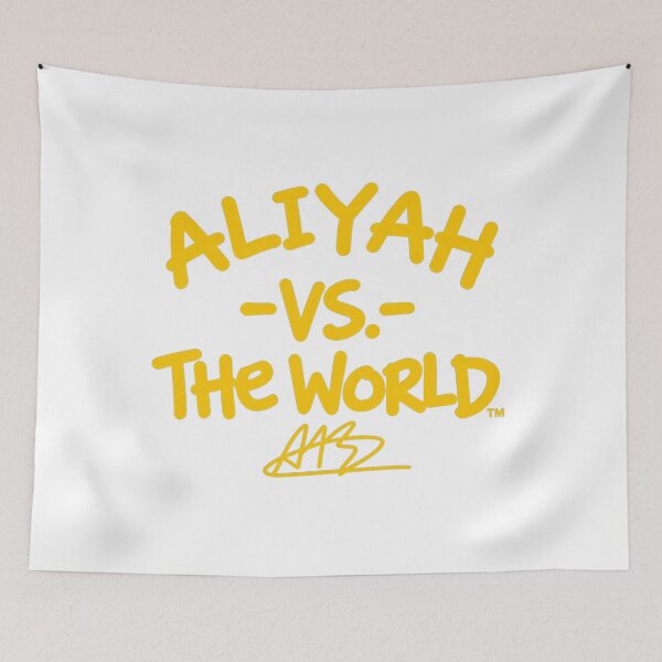 Item preview, Aliyah Vs The World AB Signature Graphic designed and sold by YAWO-PAE.