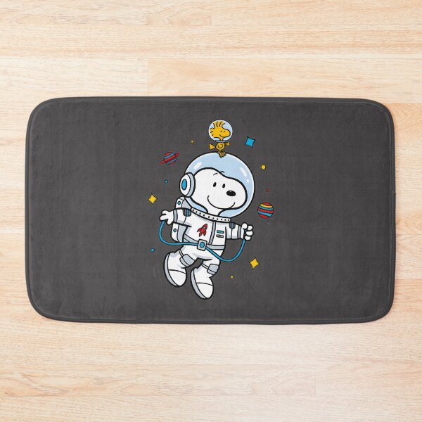 Item preview, Astronaut Snoopy and Woodstock Floating in Space Illustration designed and sold by loui27.