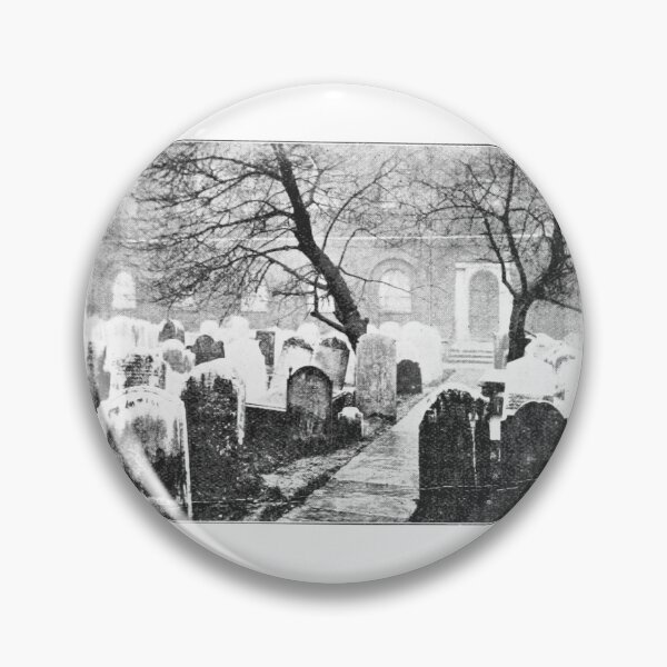 Item preview, Vintage Cemetery Grave Markers Lithograph designed and sold by Antique Science Press.