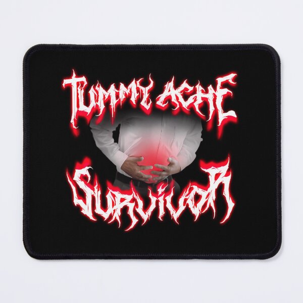 Item preview, Tummy Ache Survivor Metal designed and sold by varcreations.