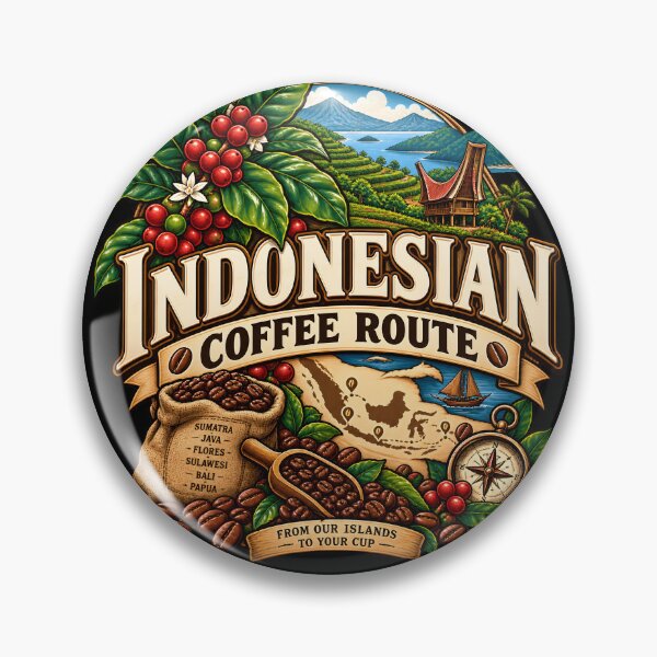 Item preview, Indonesian Coffee Route Part 2 designed and sold by Ahsacom.
