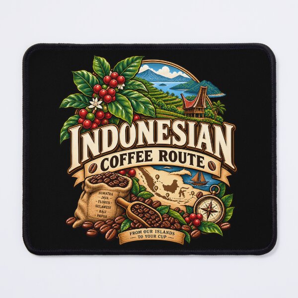 Item preview, Indonesian Coffee Route Part 2 designed and sold by Ahsacom.