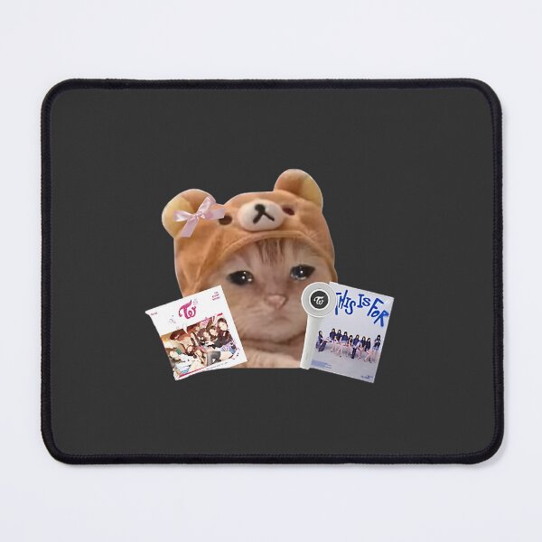Item preview, Cute Twice-Inspired Kitty Cat Illustration for Fans and Cat Lovers designed and sold by FunnyAftertaste.