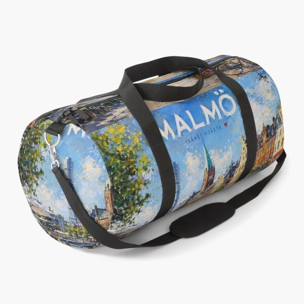 Item preview, Malmö, Sweden – a painting of a summer day in this beautiful Scandinavian city. designed and sold by GalleryKauffeld.