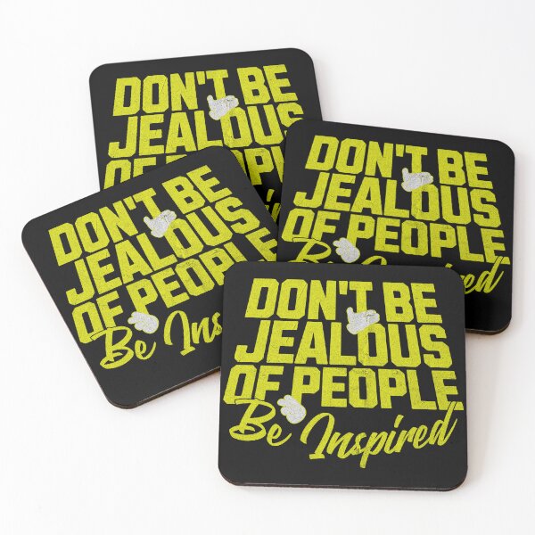 Item preview, Don't Be Jealous Of People T-Shirt | Be Inspired Motivational Graphic Tee | Positive Quote Streetwear Shirt designed and sold by vec4u.