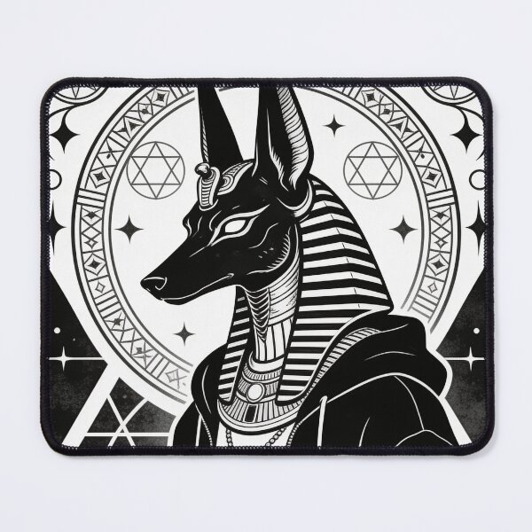 Item preview, Ancient Egyptian Jackal God Tattoo designed and sold by GodsMonsterss.