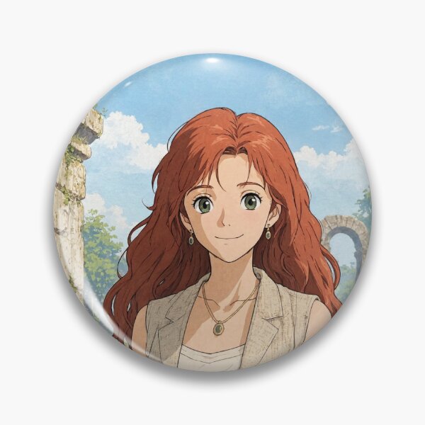 Item preview,  Illustration striking woman standing animated image painting art designed and sold by Vintage Designs +.