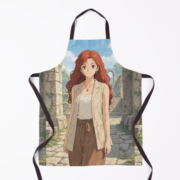 Item preview, Illustration striking woman standing animated image painting art designed and sold by Vintage Designs +.
