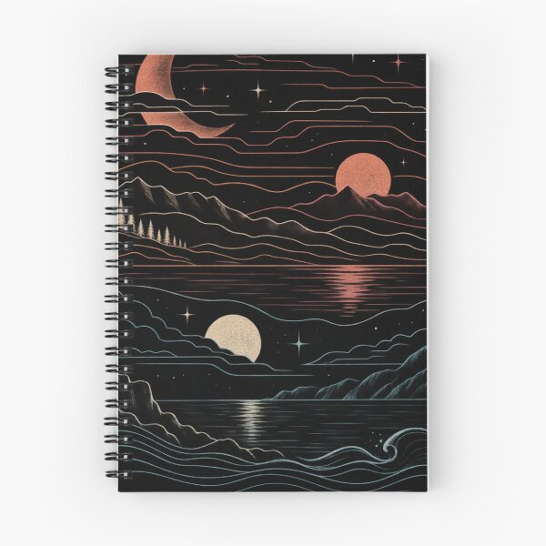 Item preview, Dreamy Celestial Landscape designed and sold by Desikhanna123.