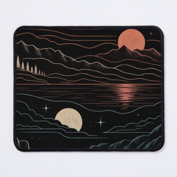 Item preview, Dreamy Celestial Landscape designed and sold by Desikhanna123.