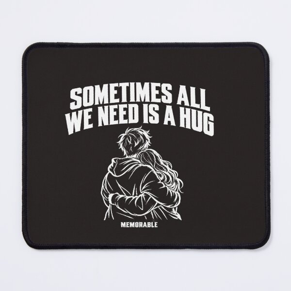 Item preview, Sometimes All We Need Is A Hug Memorable Couple Graphic designed and sold by YAWO-PAE.