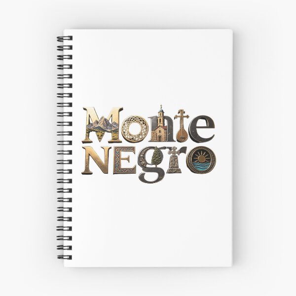 Item preview, Montenegro Typography – Mountains, Church & Heritage Letters designed and sold by VladisWorld.
