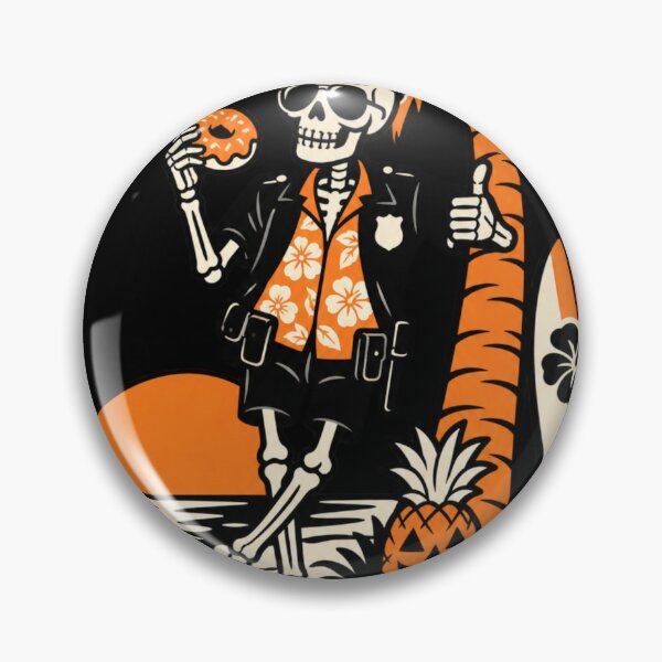 Item preview, Skeleton Cop Vacation - After This I'm Getting A Burrito designed and sold by mnkyride.