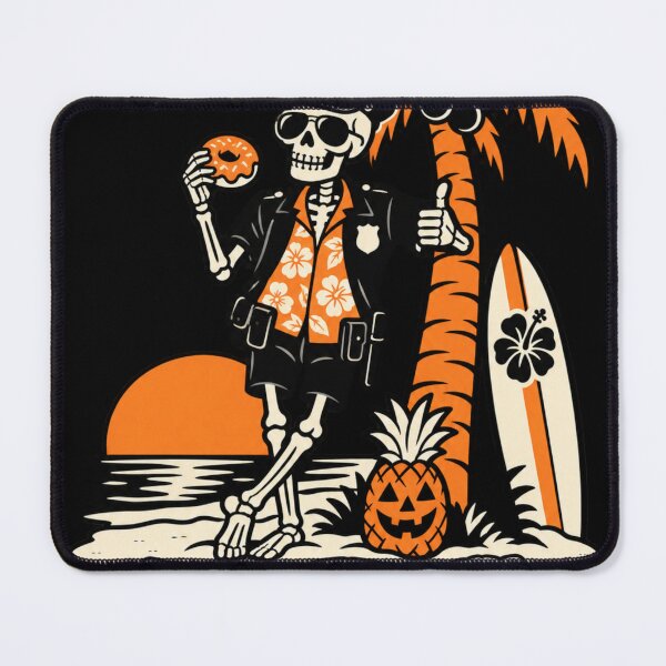Item preview, Skeleton Cop Vacation - After This I'm Getting A Burrito designed and sold by mnkyride.